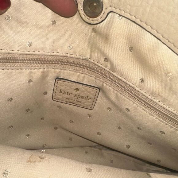 Kate Spade Beige Perforated Satchel - Picture 12 of 16